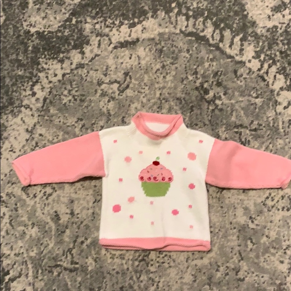 Claver Cupcake Sweater 2T